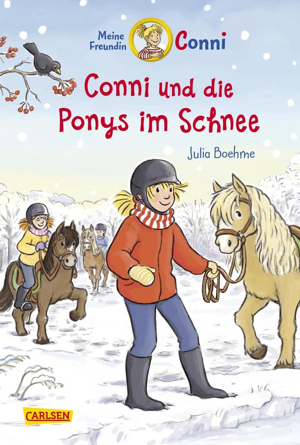 Cover: 9783551556240 | Conni-Erzählbände 34: Conni und die Ponys im Schnee | Julia Boehme