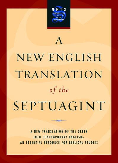 Cover: 9780195289756 | New English Translation of the Septuagint-OE | Pietersma (u. a.)