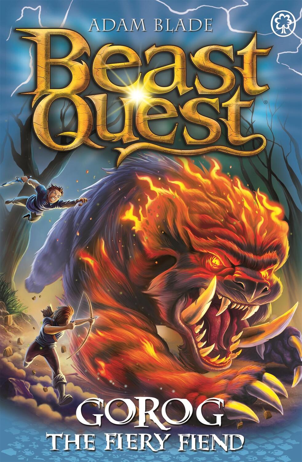Cover: 9781408365267 | Beast Quest: Gorog the Fiery Fiend | Series 27 Book 1 | Adam Blade