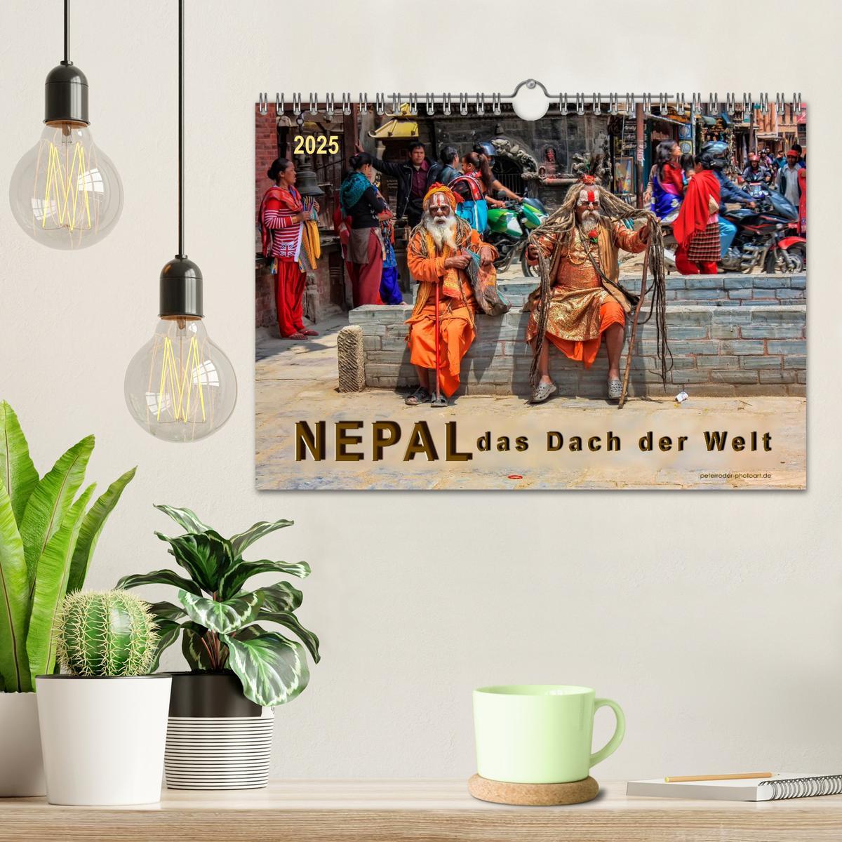 Bild: 9783435558438 | Nepal - das Dach der Welt (Wandkalender 2025 DIN A4 quer), CALVENDO...