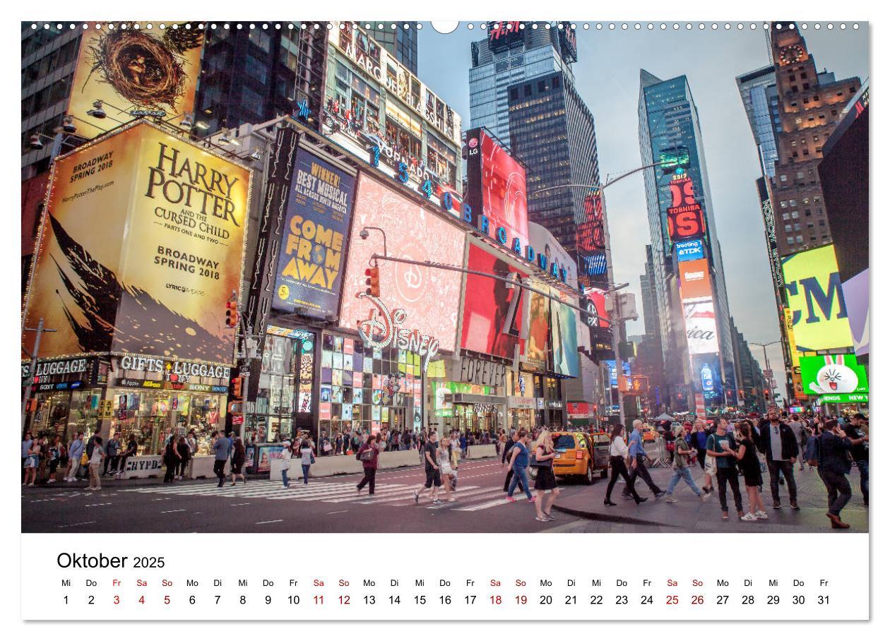 Bild: 9783435185320 | Weltstadt New York (Wandkalender 2025 DIN A2 quer), CALVENDO...