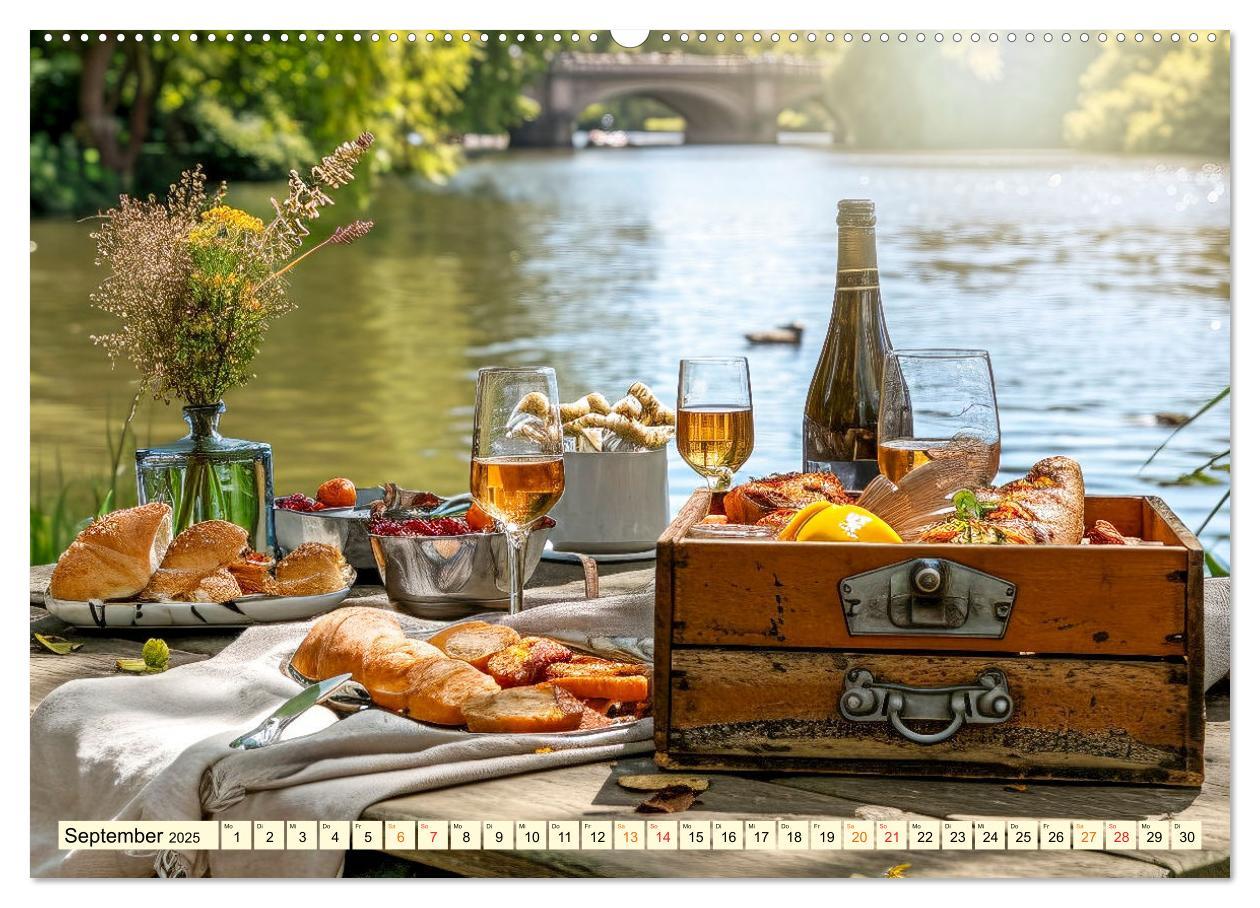 Bild: 9783383768835 | Picknick für Gourmets - Genuss erleben (Wandkalender 2025 DIN A2...