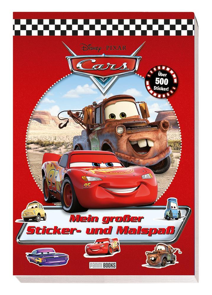 Cover: 9783833240560 | Disney PIXAR Cars: Mein großer Sticker- und Malspaß | Taschenbuch