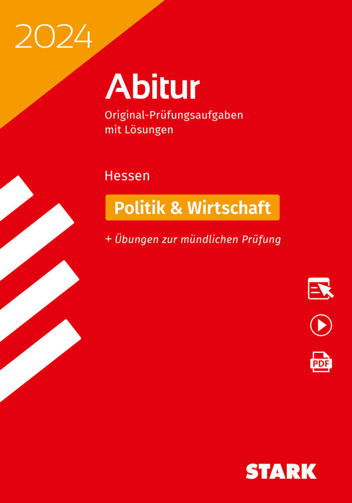 Cover: 9783849057770 | STARK Abiturprüfung Hessen 2024 - Politik und Wirtschaft GK/LK, m....