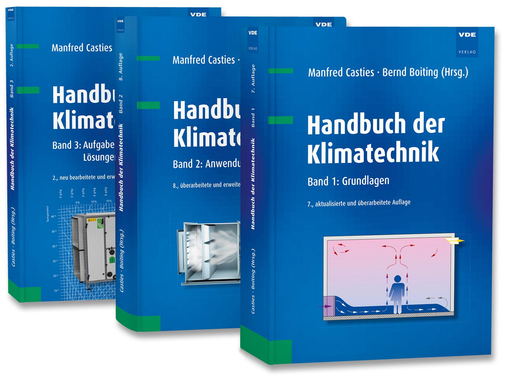 Cover: 9783800761784 | Handbuch der Klimatechnik (Set) | Manfred Casties (u. a.) | Buch