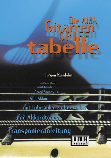 Cover: 9783927190061 | Die AMA- Gitarrengrifftabelle | Jürgen Kumlehn | Taschenbuch | 164 S.