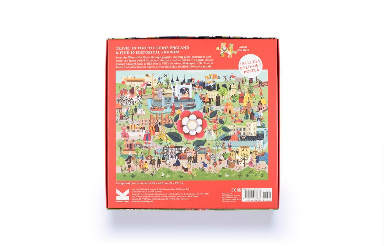Rückseite: 9781913947835 | The World of the Tudors 1000 Piece Puzzle | Stück | 1000 S. | Englisch