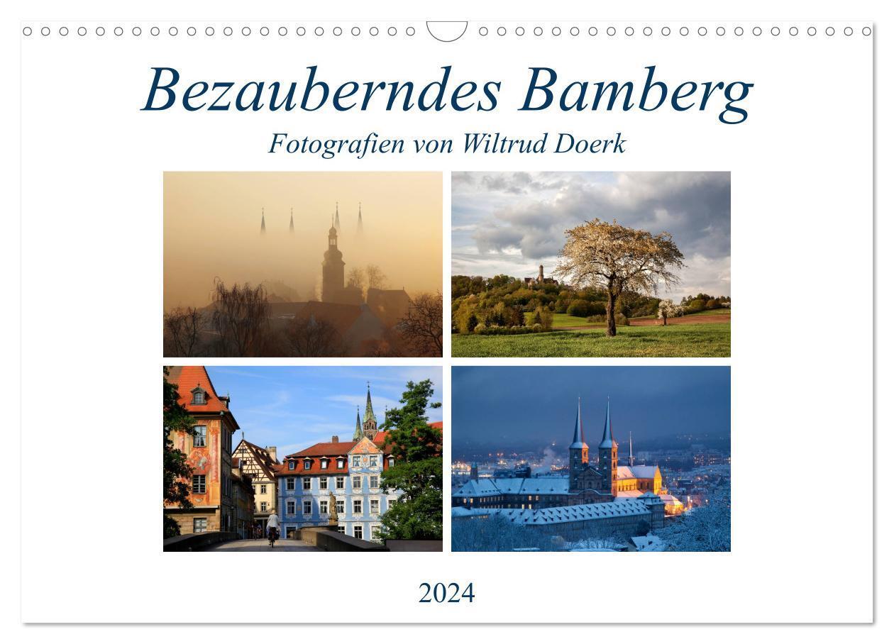 Cover: 9783675761247 | Bezauberndes Bamberg (Wandkalender 2024 DIN A3 quer), CALVENDO...