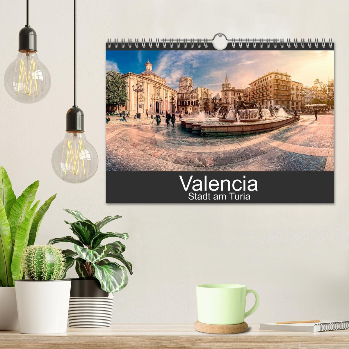 Bild: 9783435439676 | Valencia - Stadt am Turia (Wandkalender 2025 DIN A4 quer), CALVENDO...