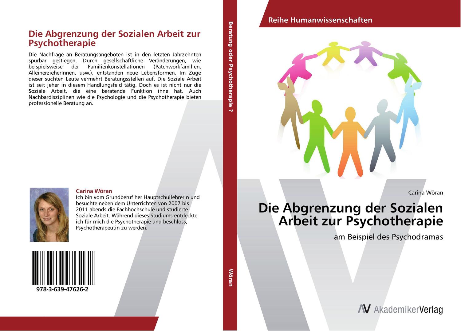 Cover: 9783639476262 | Die Abgrenzung der Sozialen Arbeit zur Psychotherapie | Carina Wöran