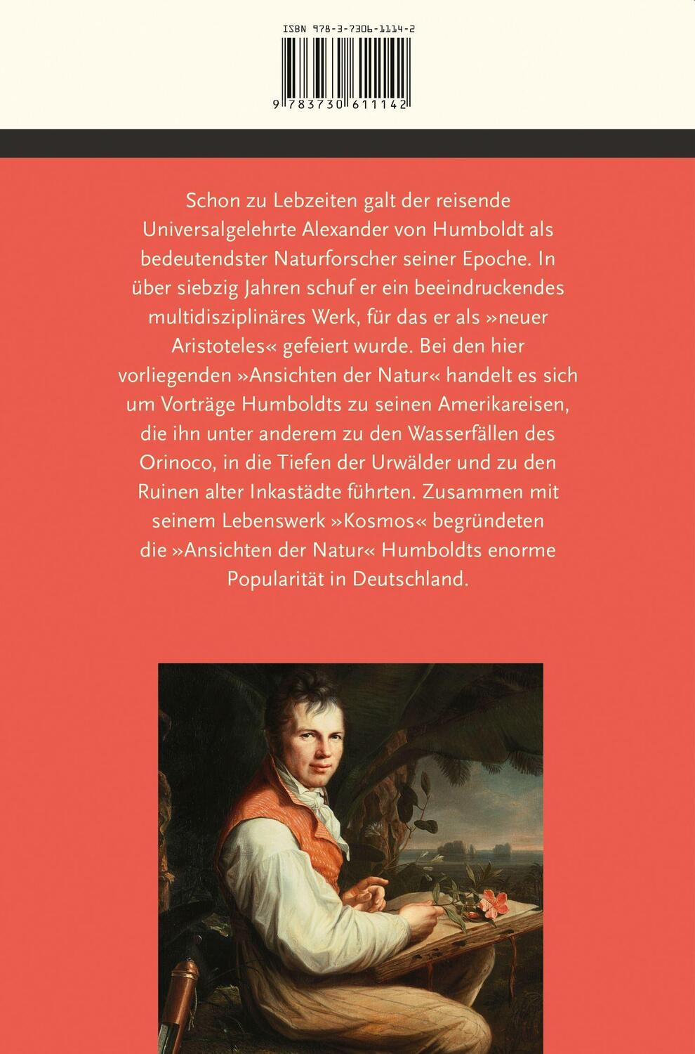 Bild: 9783730611142 | Ansichten der Natur | Alexander Von Humboldt | Buch | Deutsch | 2022