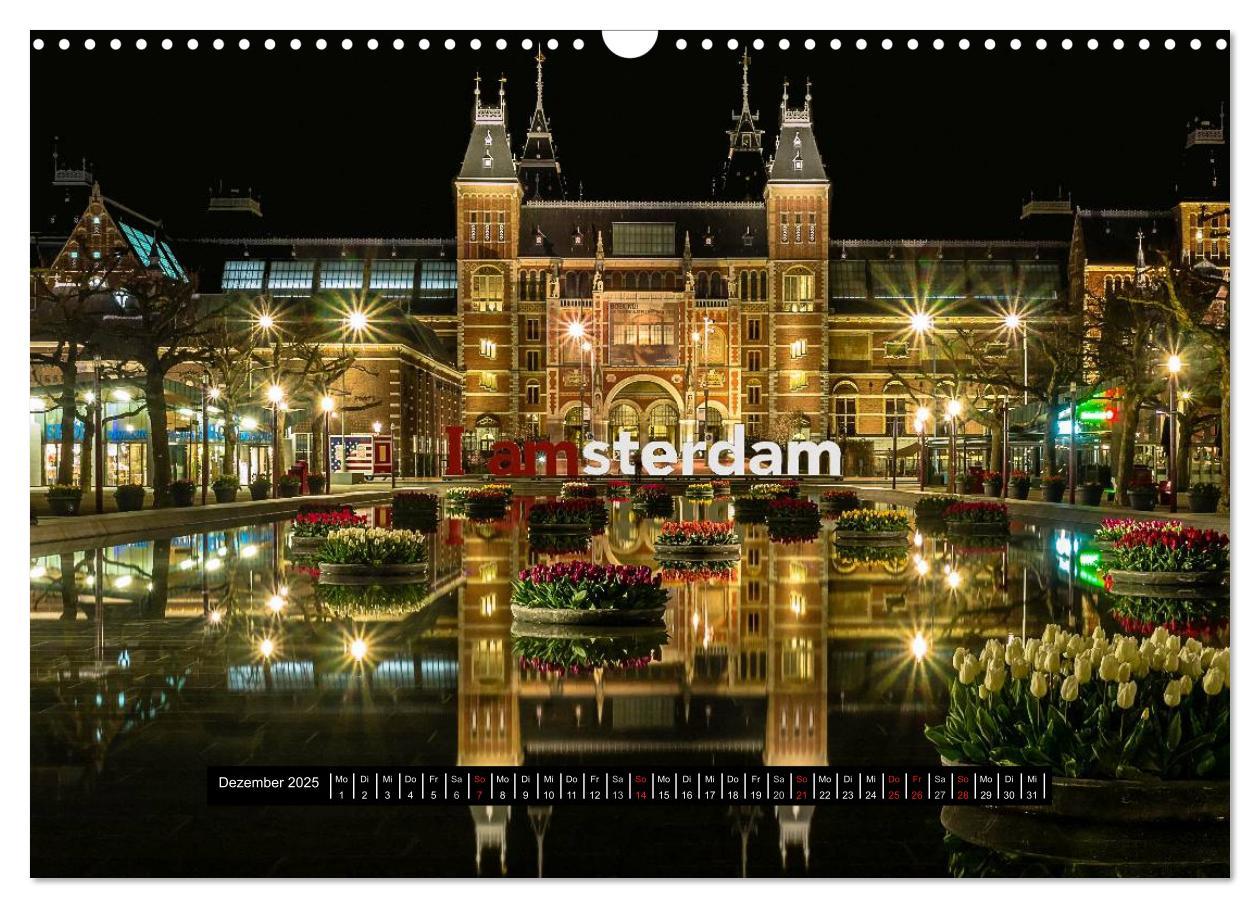 Bild: 9783435609918 | Amsterdam - Impressionen aus dem Grachtengordel (Wandkalender 2025...