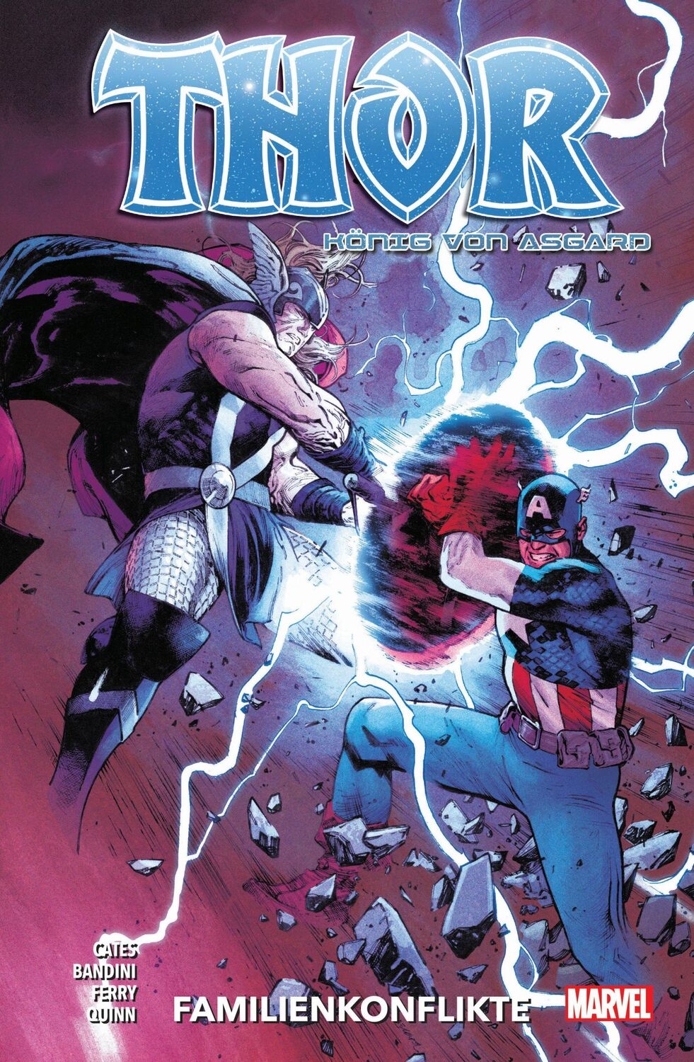 Cover: 9783741623981 | Thor: König von Asgard | Bd. 3: Familienkonflikte | Cates (u. a.)