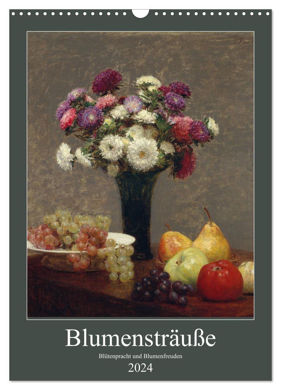 Cover: 9783383120343 | Blumensträuße - Blütenpracht und Blumenfreuden (Wandkalender 2024...