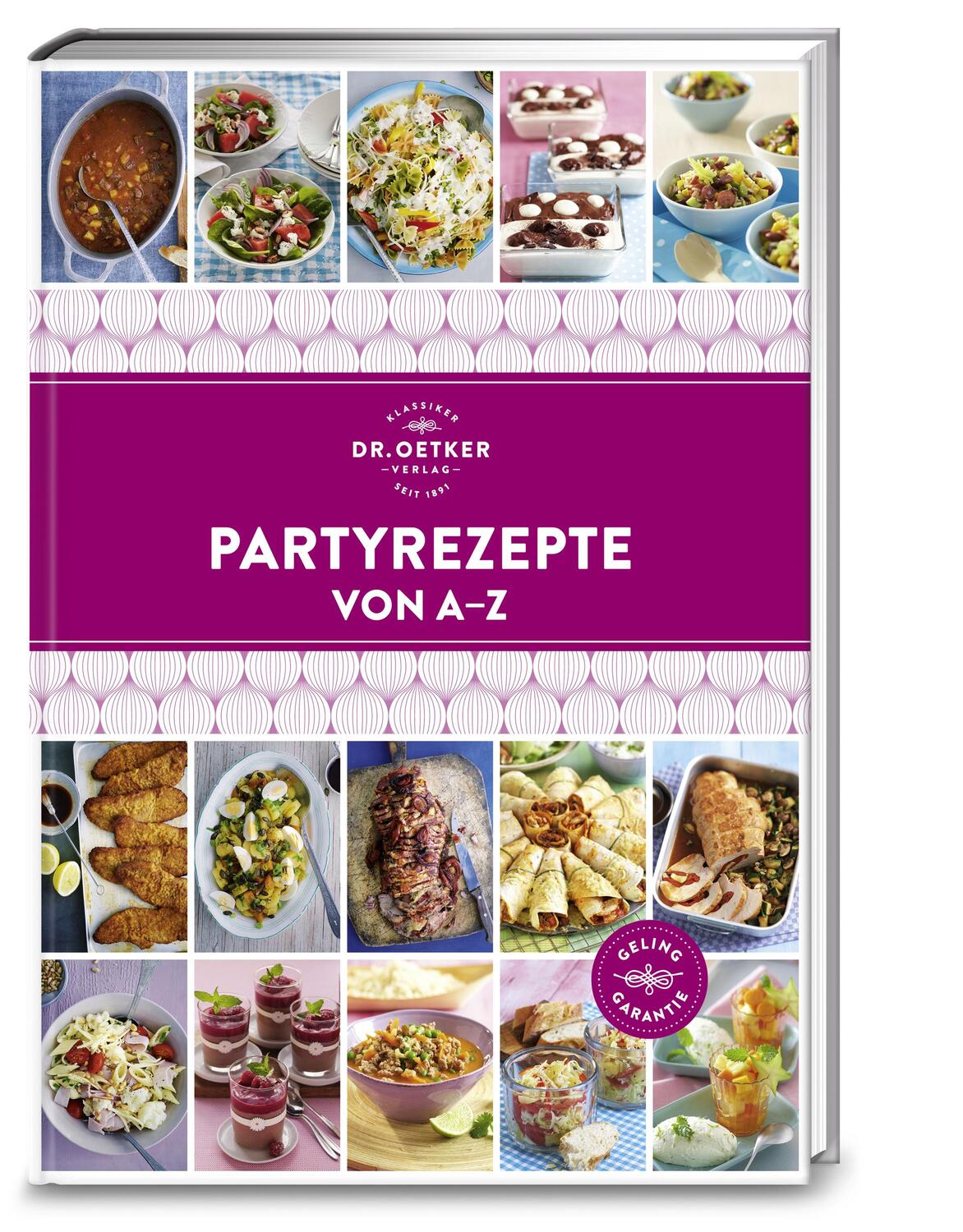 Cover: 9783767016637 | Partyrezepte von A - Z | Oetker | Buch | A-Z Reihe (Dr. Oetker) | 2018