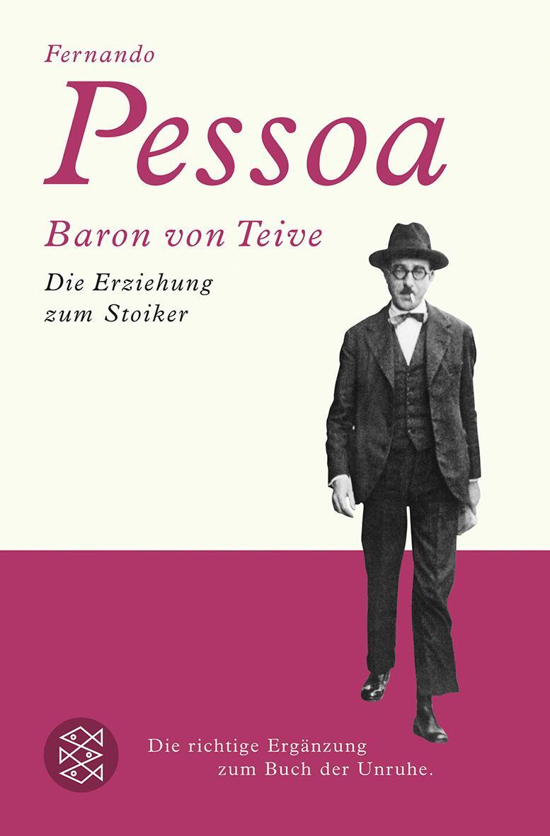 Cover: 9783596176960 | Baron von Teive | Die Erziehung zum Stoiker | Fernando Pessoa | Buch