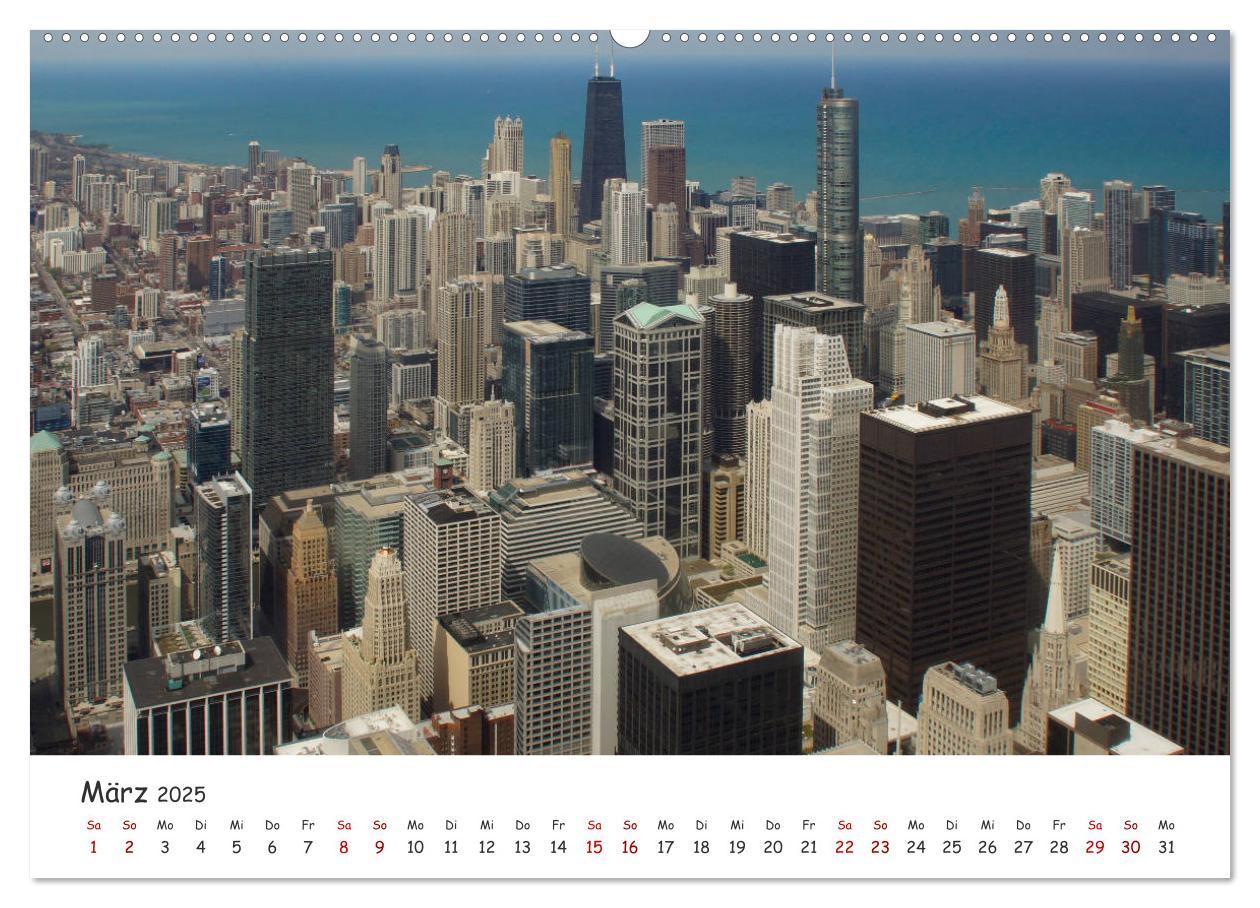 Bild: 9783435271030 | beeindruckendes Chicago (hochwertiger Premium Wandkalender 2025 DIN...