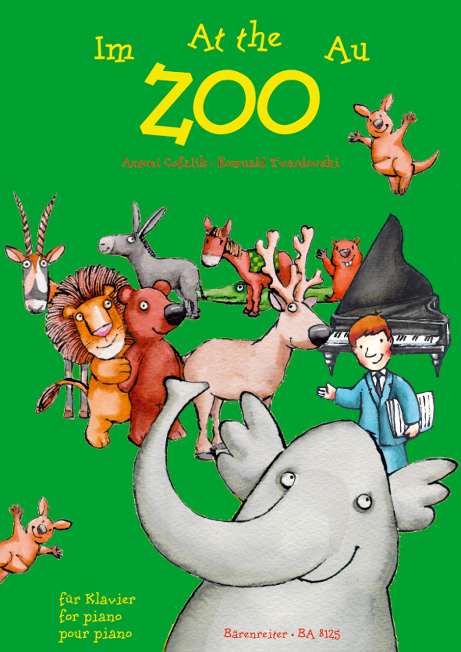 Cover: 9790006531646 | Im Zoo - At the zoo - Au zoo für Klavier | Antoni Cofalik | Broschüre