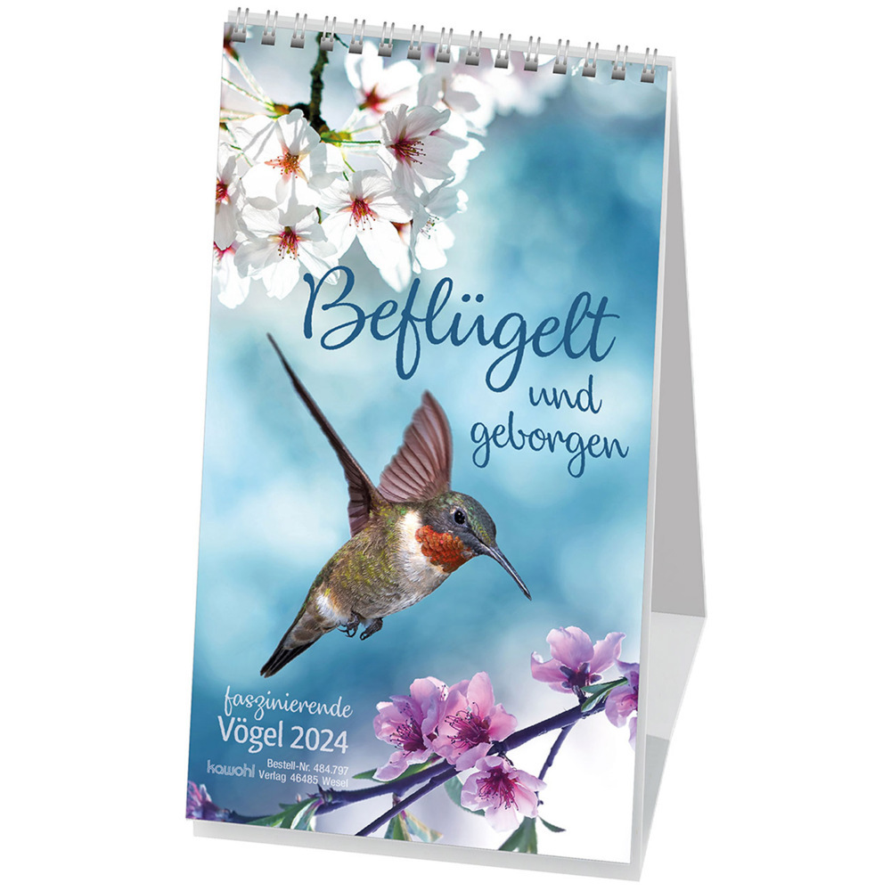 Cover: 9783754879740 | Beflügelt und geborgen | Vögel 2024 | Kalender | 13 S. | Deutsch
