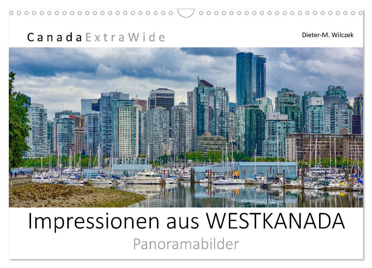 Cover: 9783675806412 | Impressionen aus WESTKANADA Panoramabilder (Wandkalender 2024 DIN...