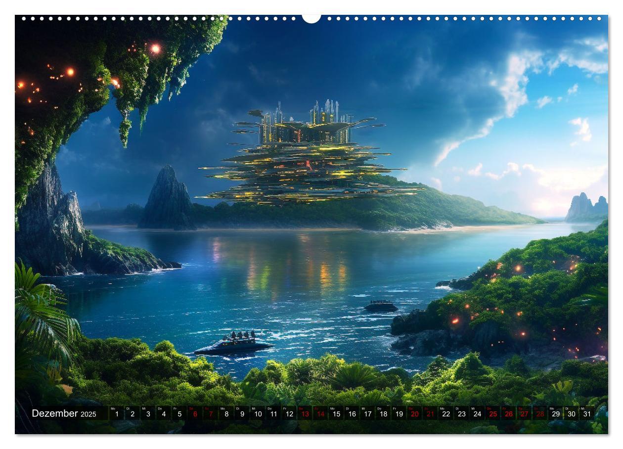 Bild: 9783383899997 | Nächster Halt Andromeda (Wandkalender 2025 DIN A2 quer), CALVENDO...