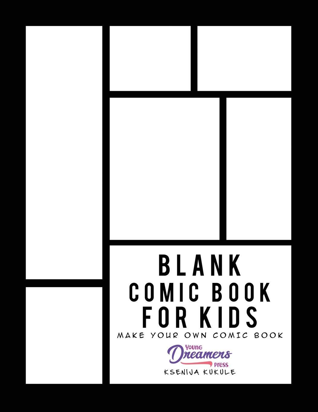 Cover: 9781777375317 | Blank Comic Book for Kids | Young Dreamers Press | Taschenbuch | 2020
