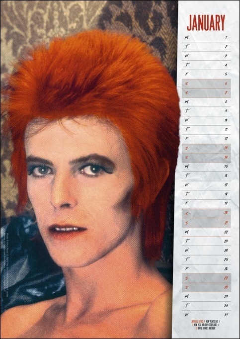 Bild: 9783840196355 | David Bowie Posterkalender 2024. Der Posterkalender mit den besten...