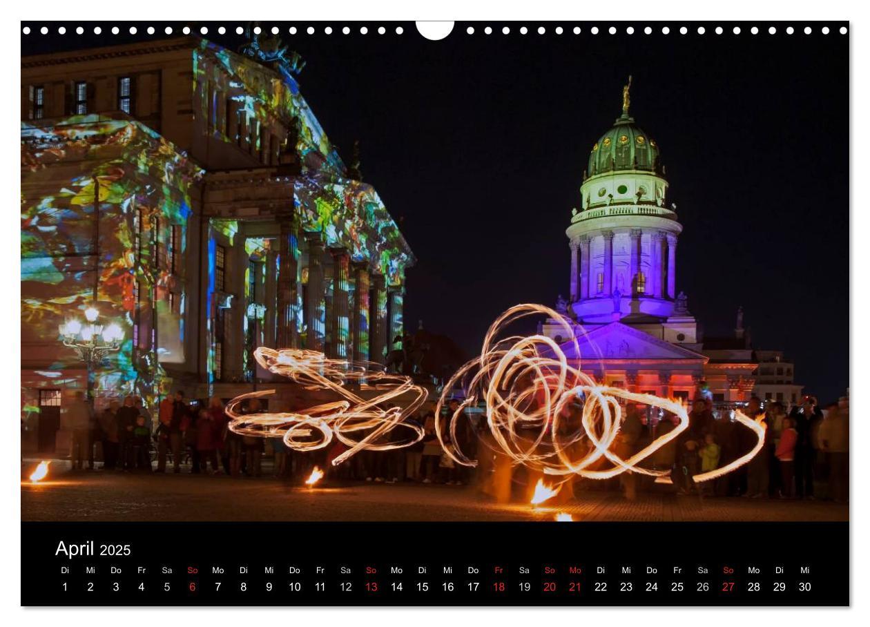 Bild: 9783435770656 | Berlin bei Nacht (Wandkalender 2025 DIN A3 quer), CALVENDO...