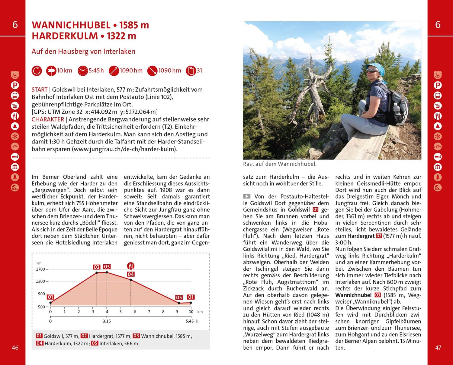 Bild: 9783259037881 | Kümmerly+Frey Wanderführer Berner Oberland | Wolfgang Heitzmann | Buch