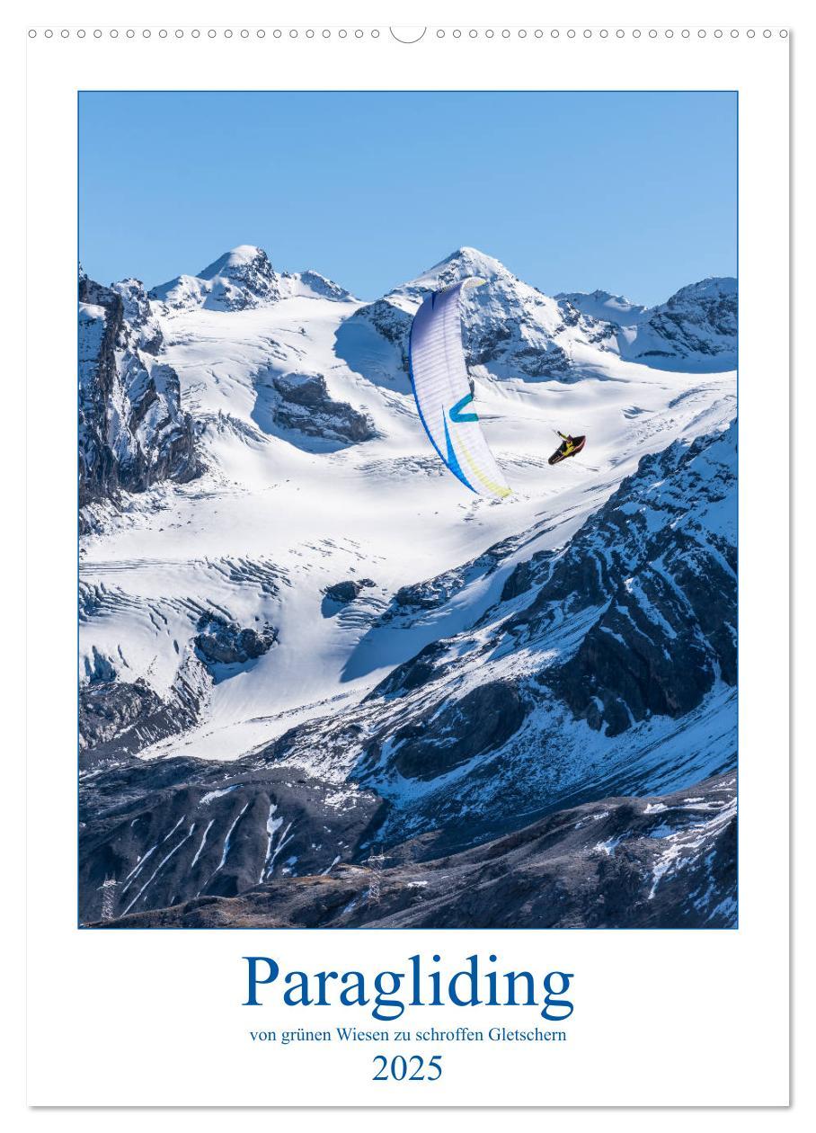 Cover: 9783435981625 | Paragliding - von grünen Wiesen zu schroffen Gletschen...