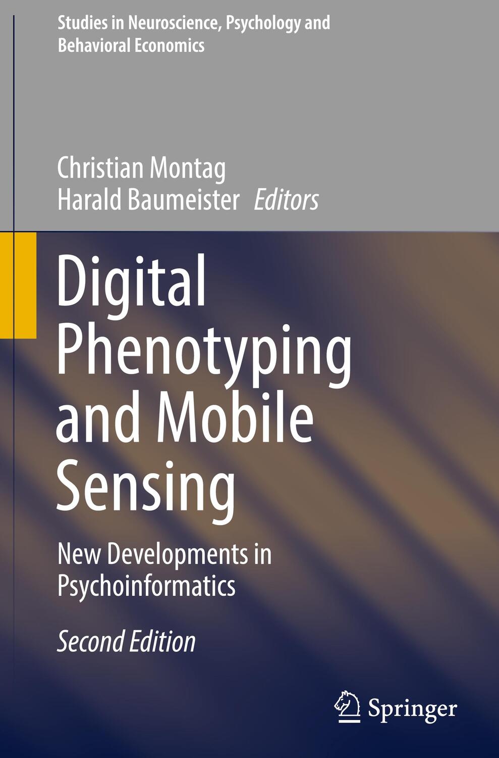 Cover: 9783030985455 | Digital Phenotyping and Mobile Sensing | Harald Baumeister (u. a.)