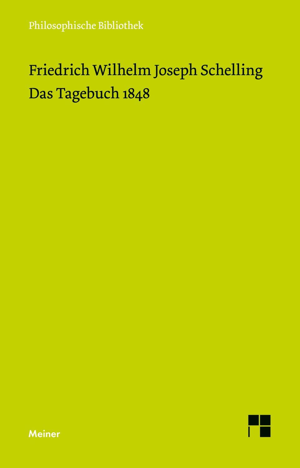 Cover: 9783787339976 | Das Tagebuch 1848 | Rationale Philosophie und demokratische Revolution