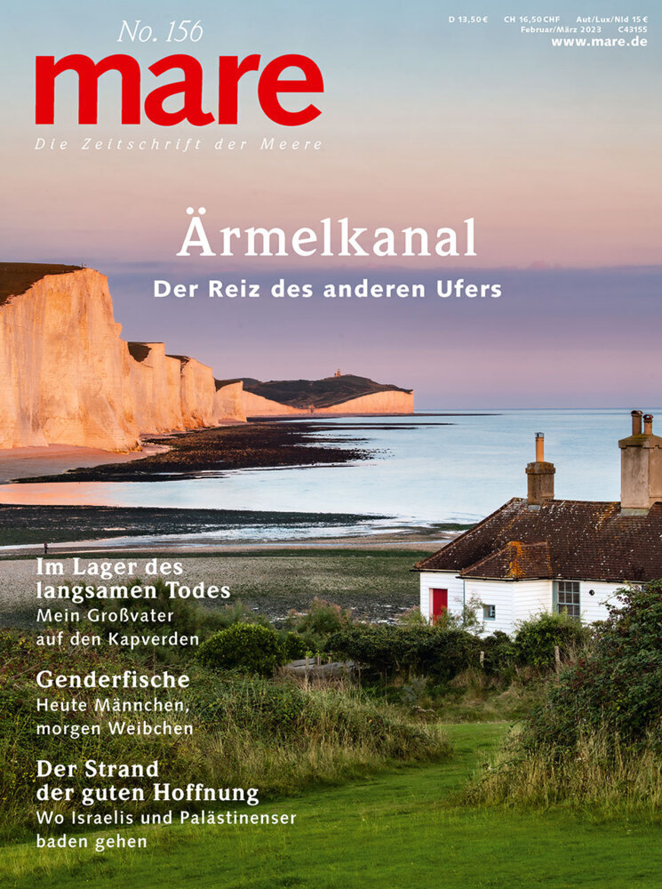 Cover: 9783866484450 | mare - Die Zeitschrift der Meere / No. 156 / Ärmelkanal | Gelpke