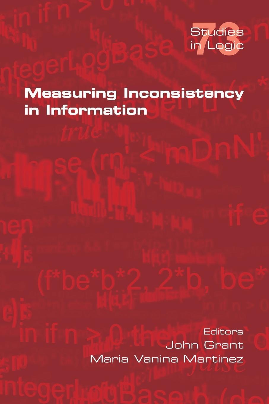 Cover: 9781848902442 | Measuring Inconsistency in Information | Maria Vanina Martinez | Buch