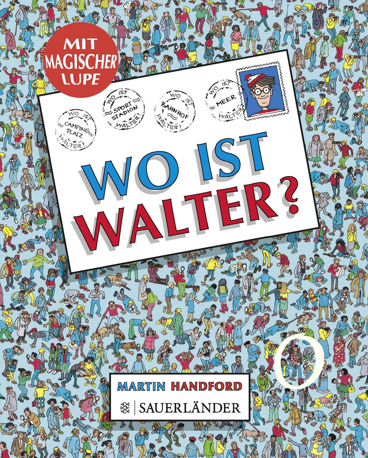 Cover: 9783737360579 | Wo ist Walter? | Minibilderbuch mit magischer Lupe | Martin Handford