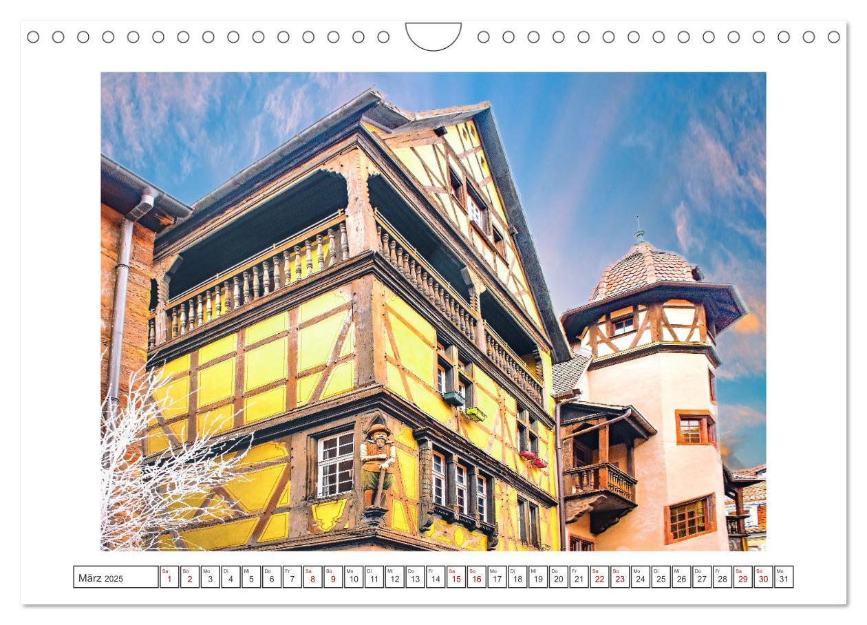 Bild: 9783383865862 | Das malerische Colmar im Elsass (Wandkalender 2025 DIN A4 quer),...