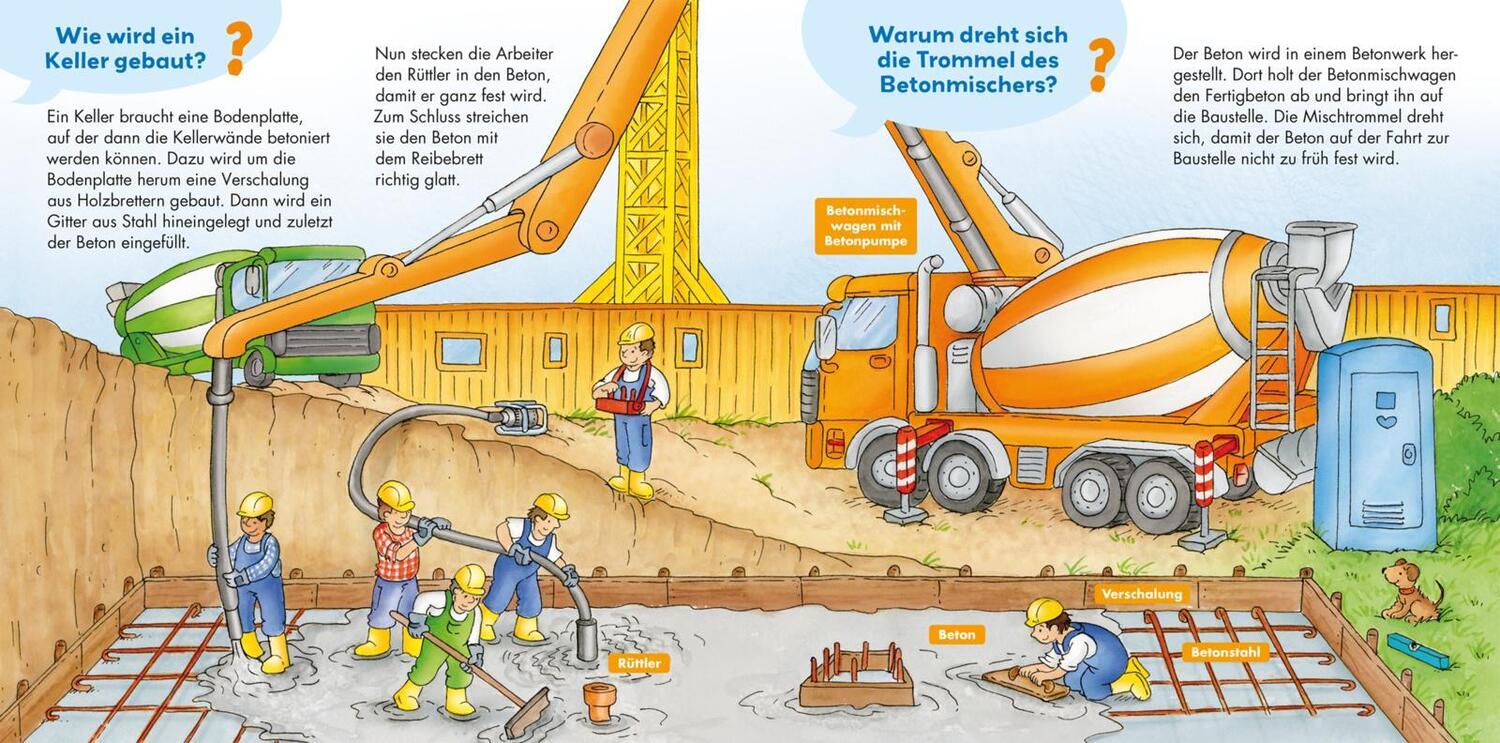 Bild: 9783551252319 | Frag doch mal ... die Maus: Baustelle | Erstes Sachwissen | Schnell