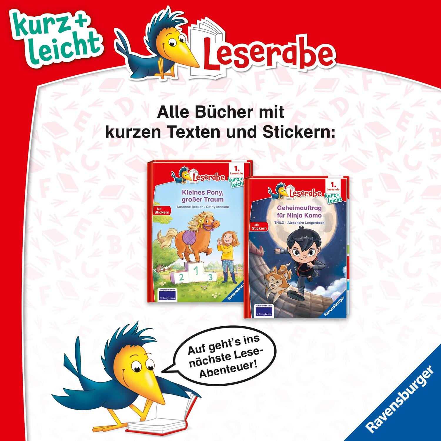 Bild: 9783473463527 | Kleines Pony, großer Traum - lesen lernen mit dem Leseraben -...