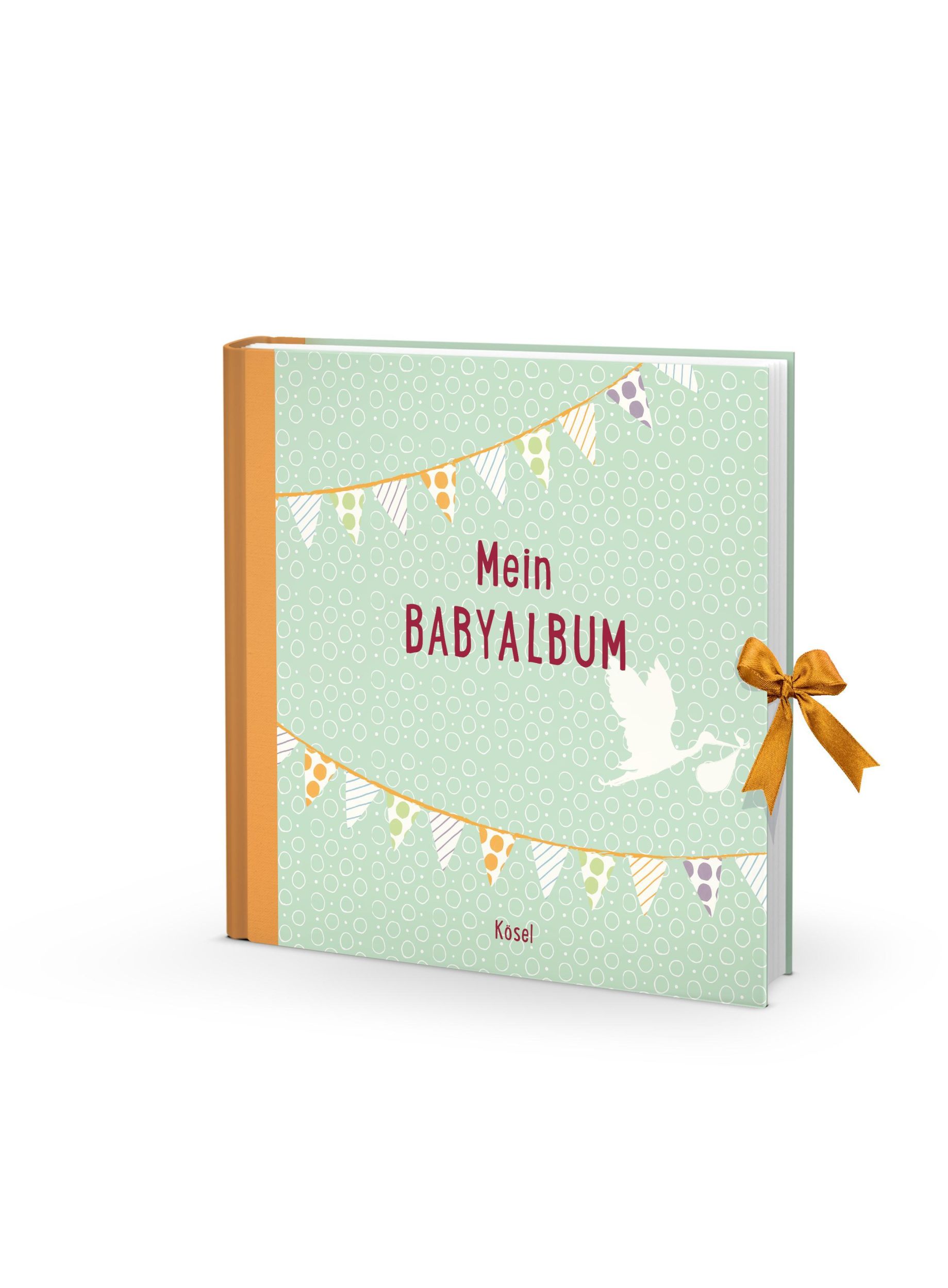 Bild: 9783466310739 | Mein Babyalbum | Buch | Mit Schleife zum Zubinden und Einstecktasche