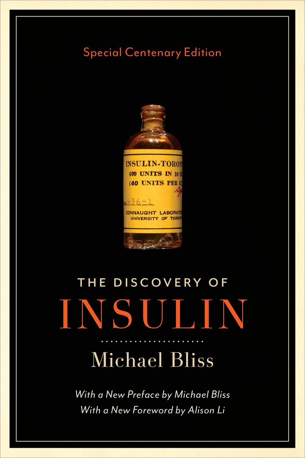 Cover: 9781487529130 | The Discovery of Insulin | Special Centenary Edition | Michael Bliss