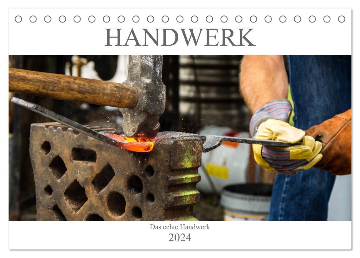 Cover: 9783383059155 | Das Handwerk - Kalender der Arbeit (Tischkalender 2024 DIN A5...