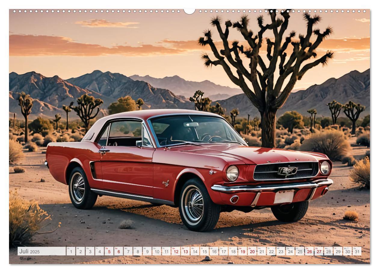 Bild: 9783457137642 | Virtual Classic Cars (hochwertiger Premium Wandkalender 2025 DIN A2...