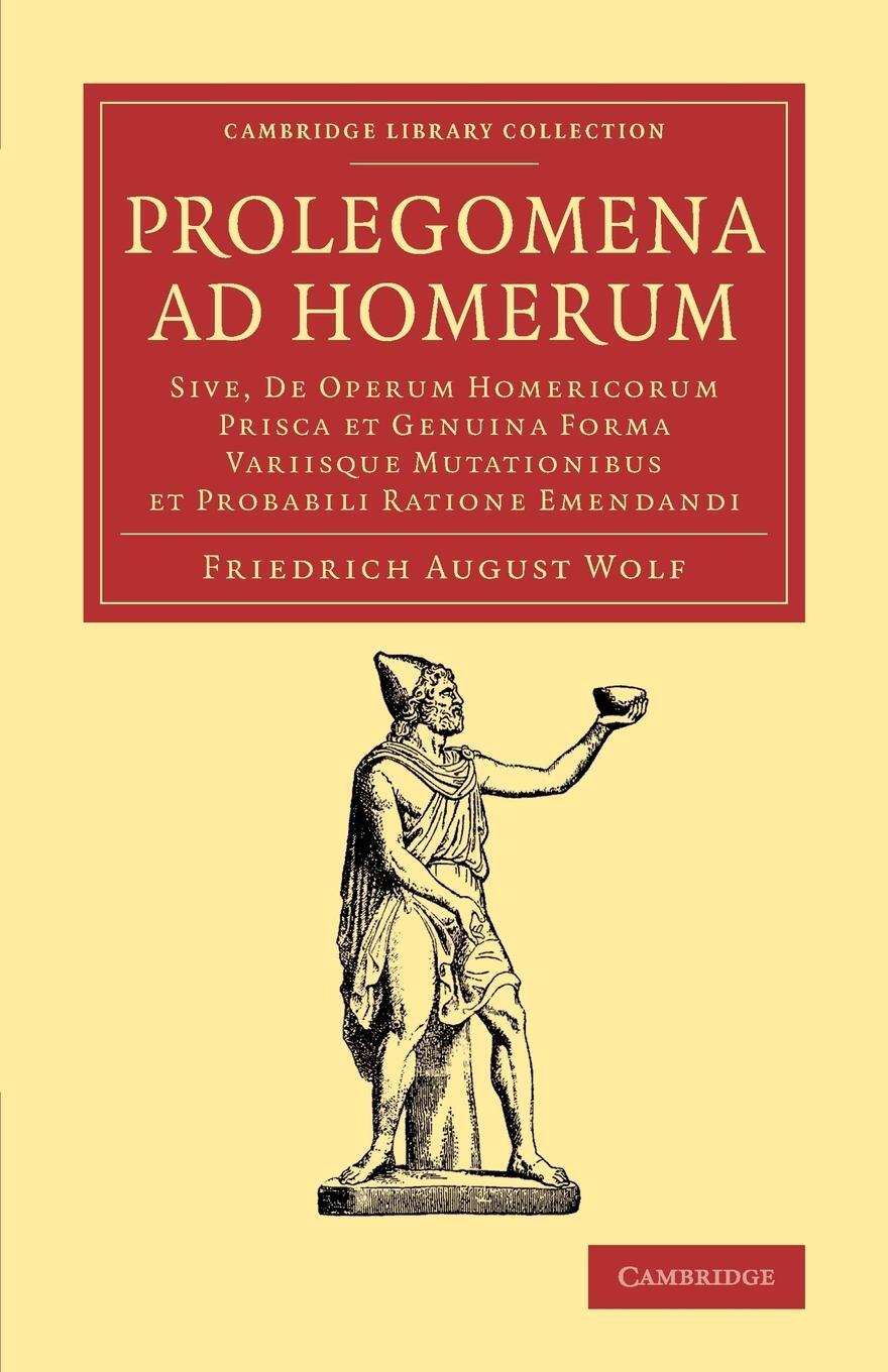 Cover: 9781108066037 | Prolegomena Ad Homerum | Friedrich August Wolf | Taschenbuch | Latein