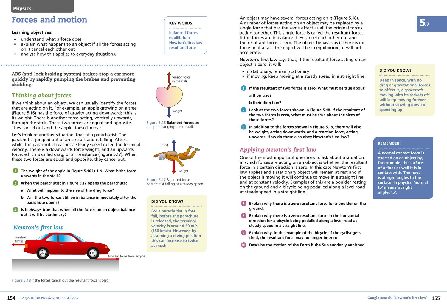 Bild: 9780008158774 | Collins GCSE Science - Aqa GCSE (9-1) Physics | Student Book | Buch