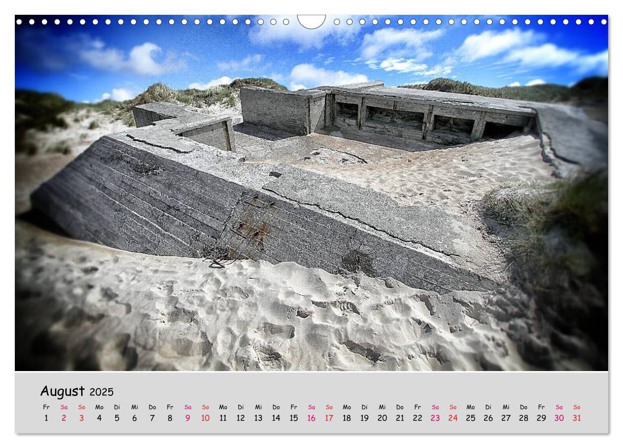 Bild: 9783435645695 | Bunker Zeitzeugen der Geschichte (Wandkalender 2025 DIN A3 quer),...