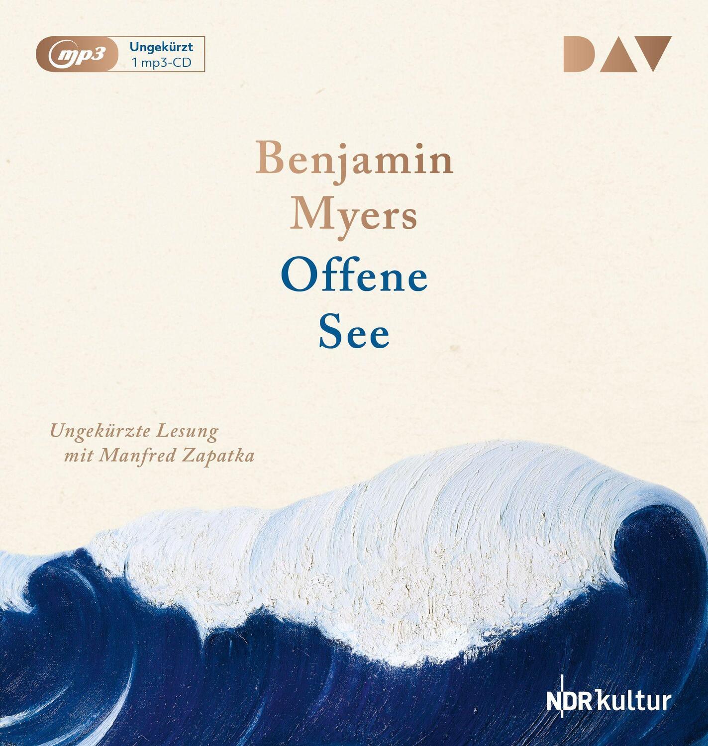 Cover: 9783742414403 | Offene See | Ungekürzte Lesung | Benjamin Myers | MP3 | Deutsch | 2020
