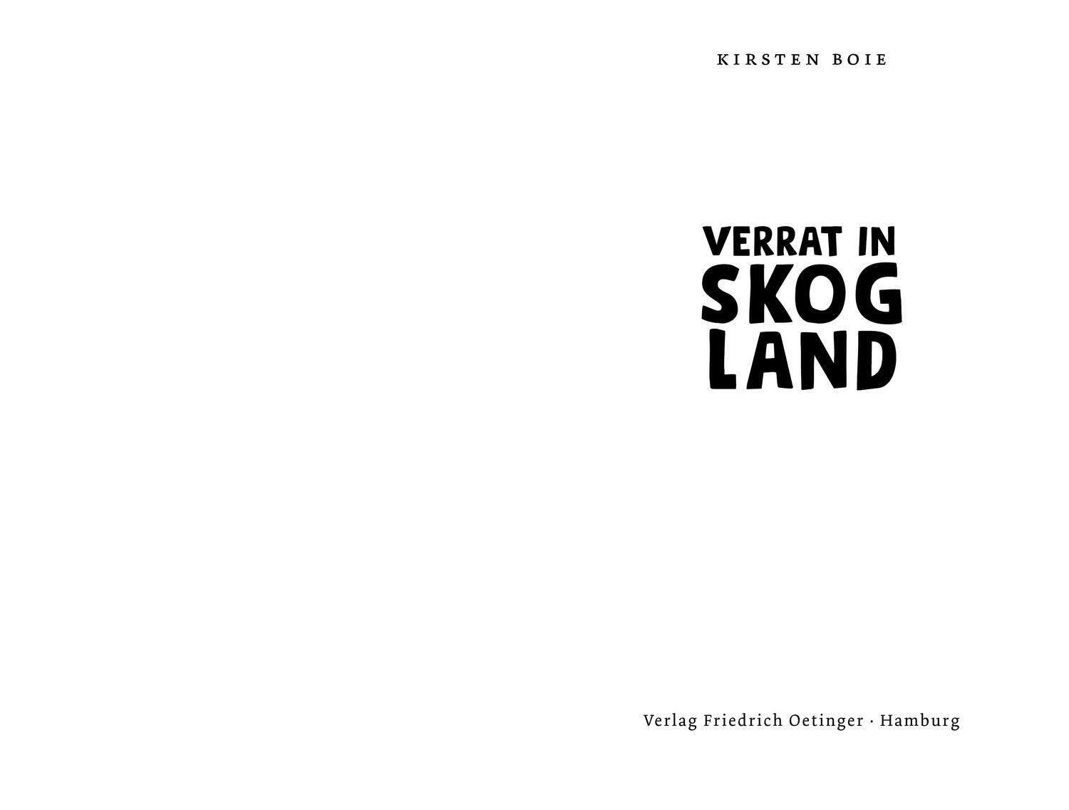 Bild: 9783751205573 | Skogland 2. Verrat in Skogland | Kirsten Boie | Taschenbuch | Skogland