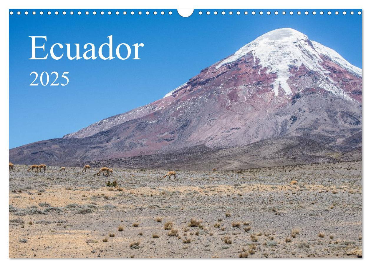 Cover: 9783435770519 | Ecuador (Wandkalender 2025 DIN A3 quer), CALVENDO Monatskalender