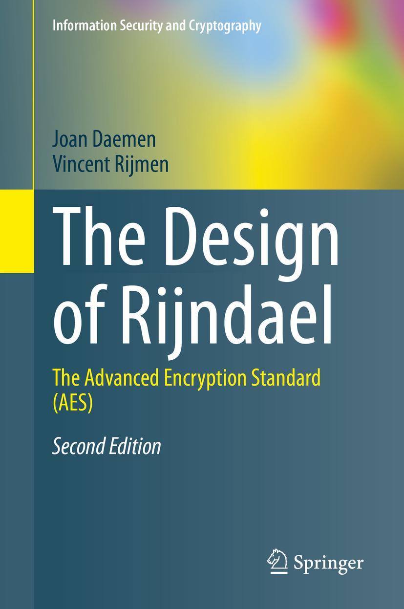 Cover: 9783662607688 | The Design of Rijndael | The Advanced Encryption Standard (AES) | Buch