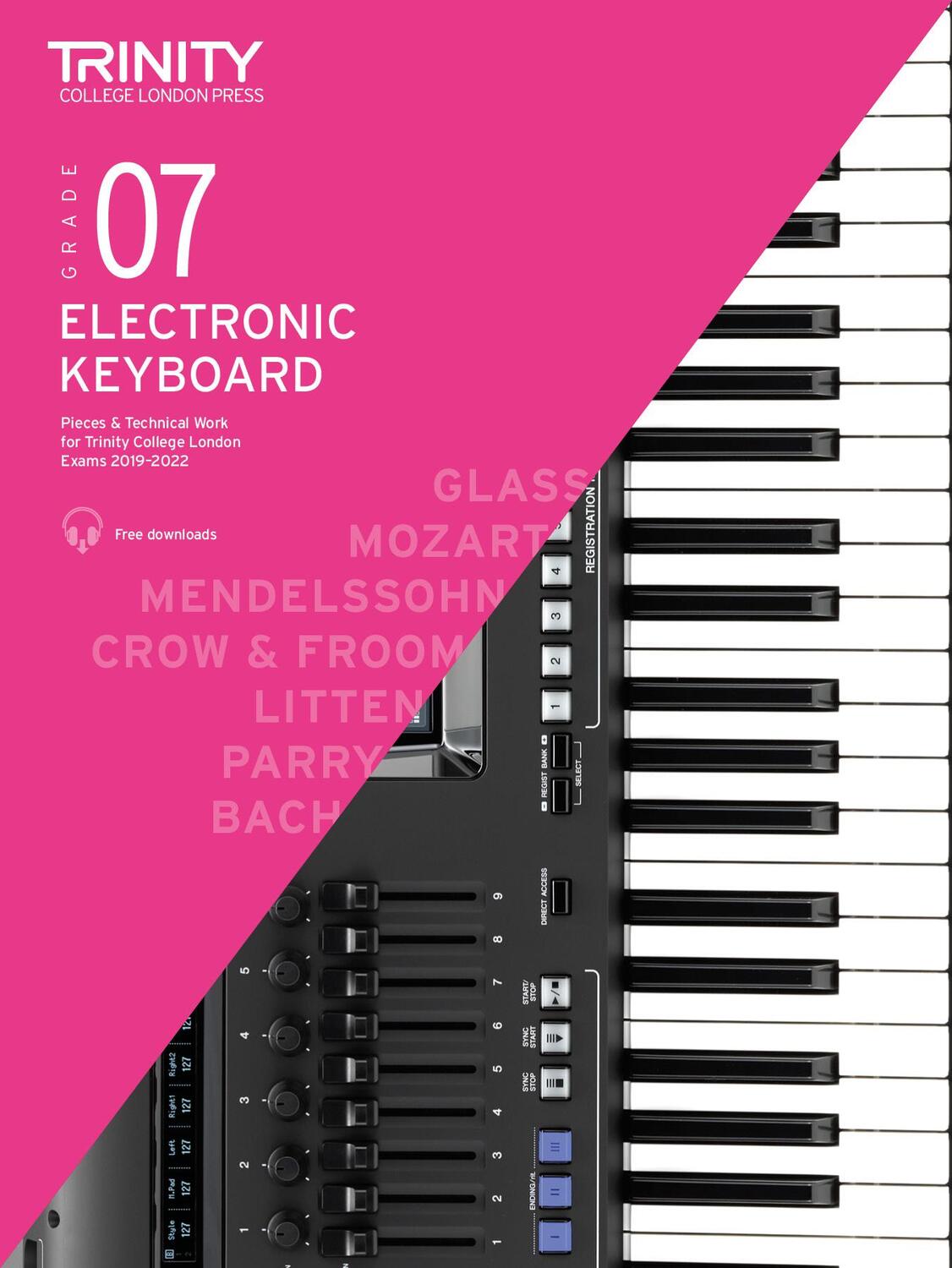 Cover: 9780857367846 | Electronic Keyboard Exam Pieces &amp; Technical Work 2019-2022: Grade 7